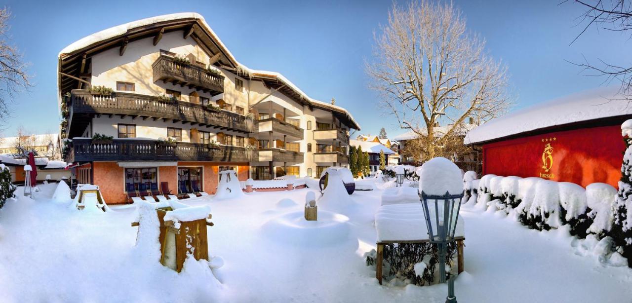 Hotel Hirsch Oberstaufen Buitenkant foto